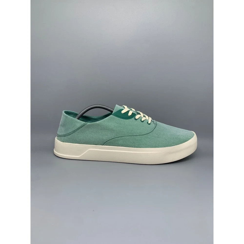 OluKai Tradewind Green Canvas Slip On Sneakers 10533-8Z8Z Men's Sz 12 NWT